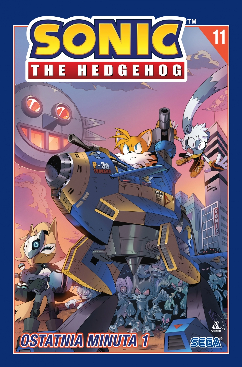 Sonic The Hedgehog. Tom 11. Ostatnia Minuta, część 1 - Książki