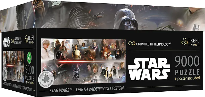 Puzzle 9000 elementów. Star Wars. Darth Vader Collection - Puzzle