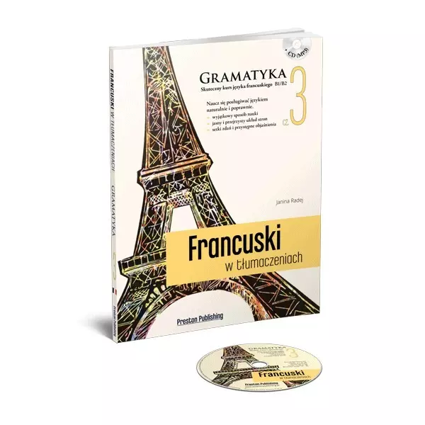 Francuski w tłumaczeniach Gramatyka 3 - Książki