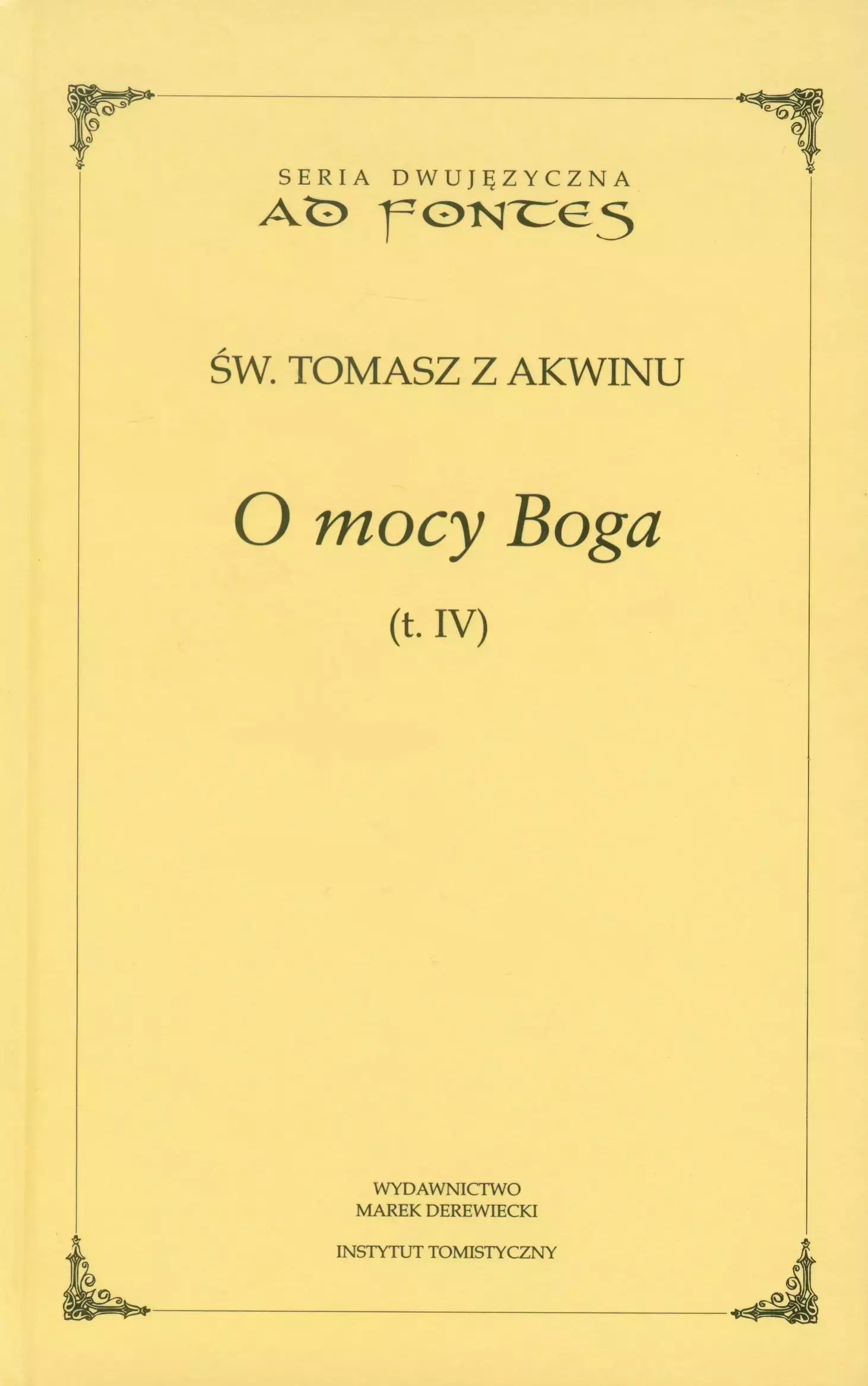 O mocy Boga, tom 4 - Książki