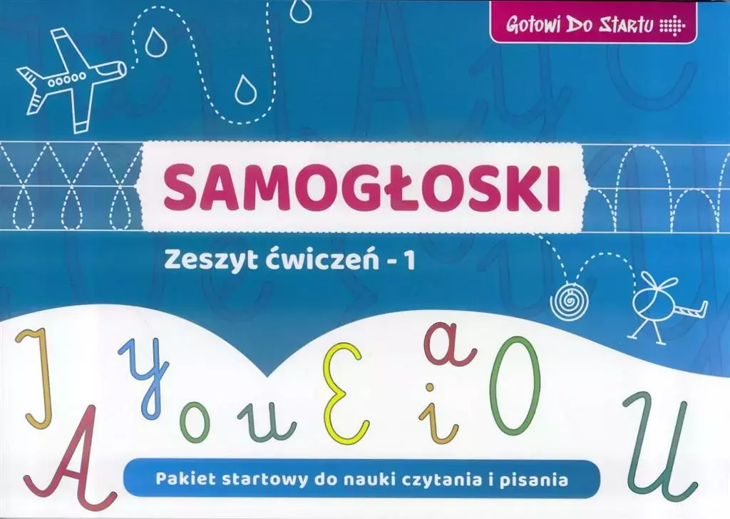 Samogłoski. Zeszyt ćwiczeń 1 - Książki