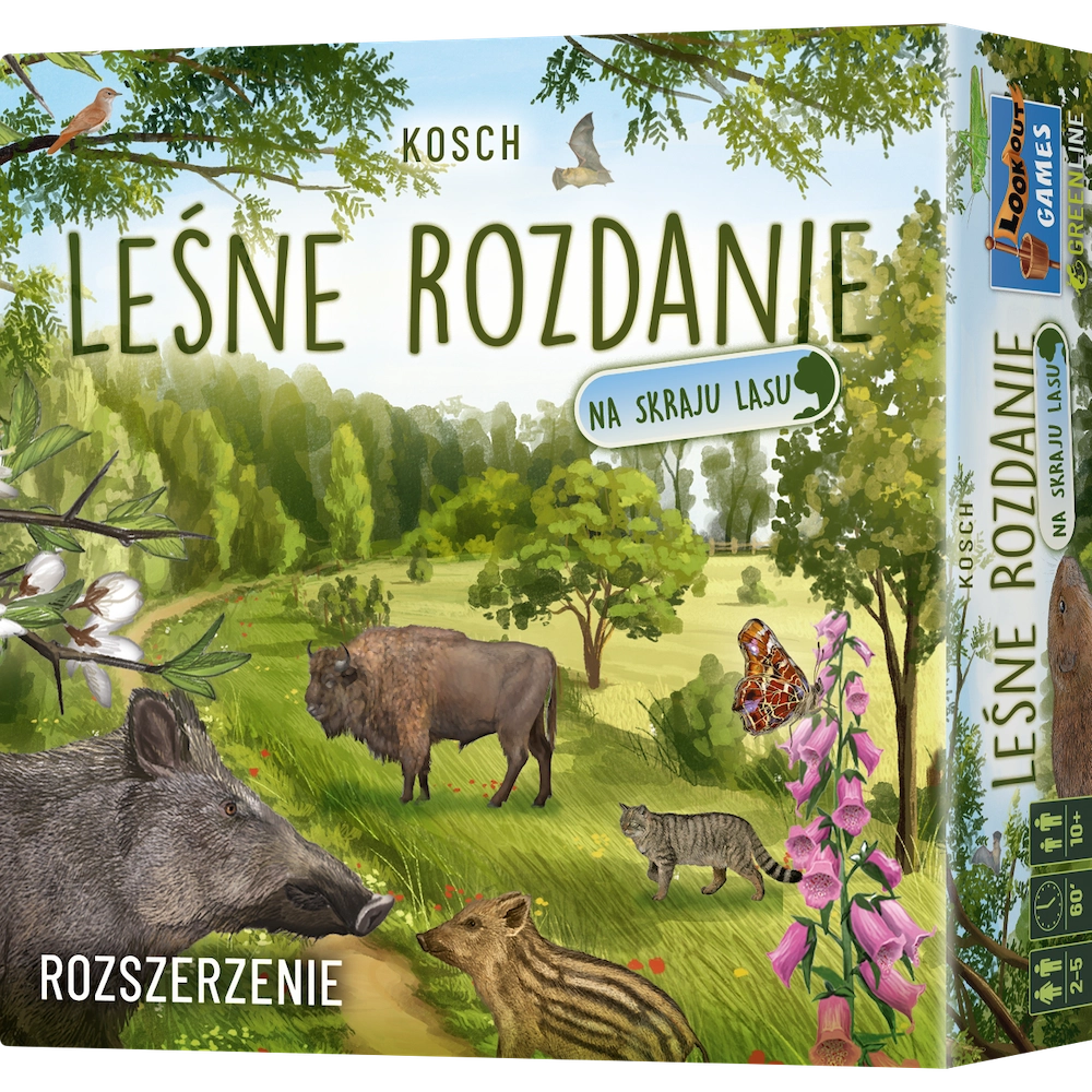 Leśne rozdanie: Na skraju lasu REBEL - Gry