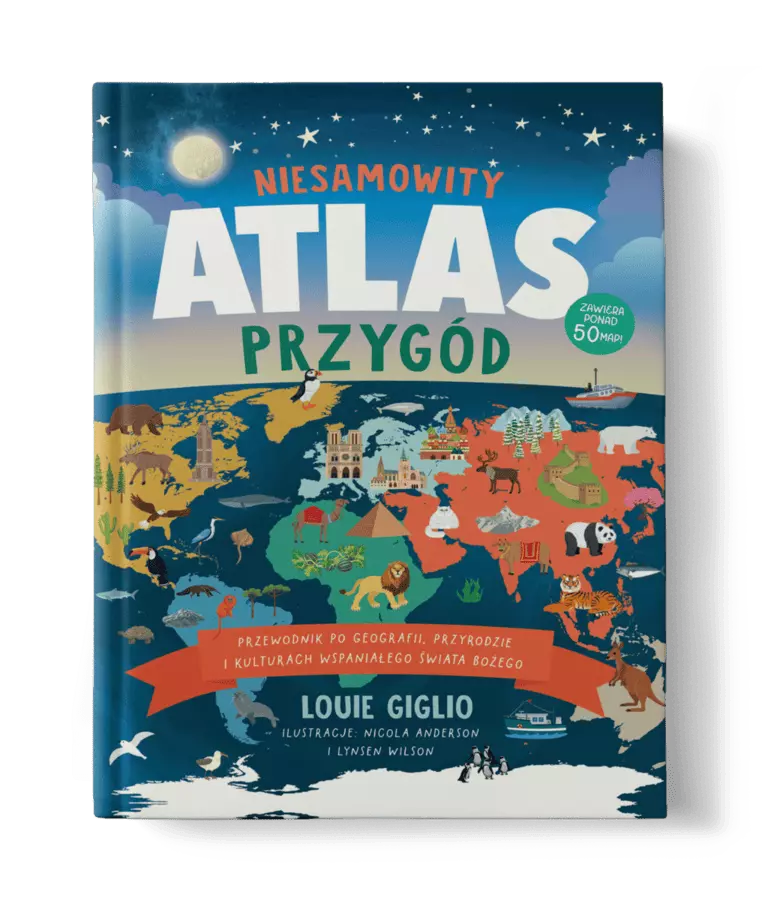 Niesamowity atlas przygód - Książki