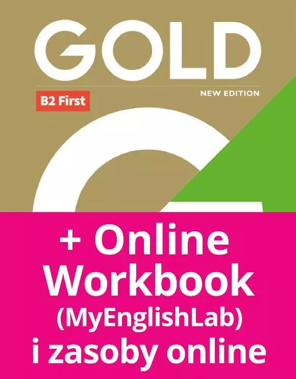 Gold B2 First. New edition. Coursebook - Książki