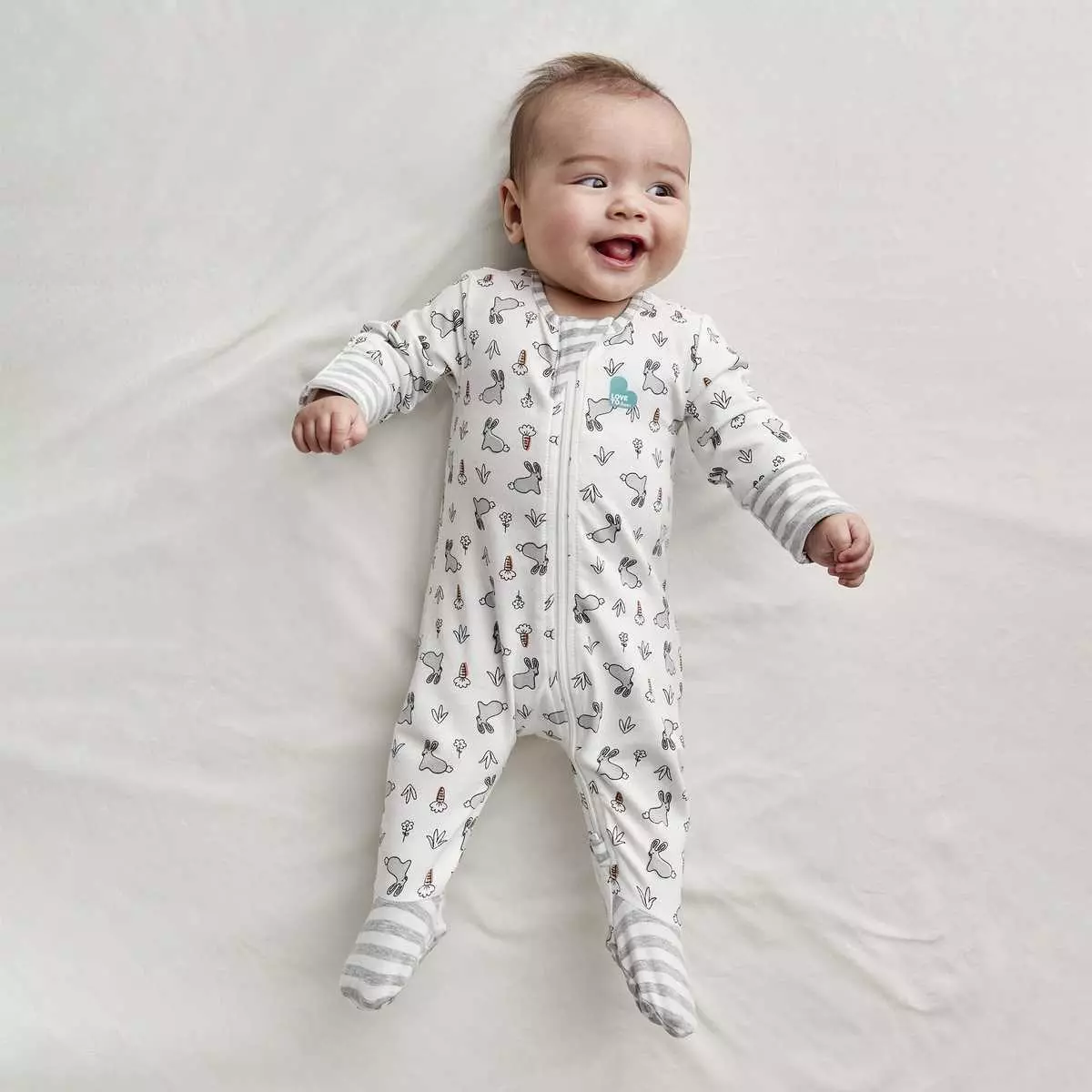 Śpioszki dziecięce 6-12m, Króliczek - Mama i dziecko