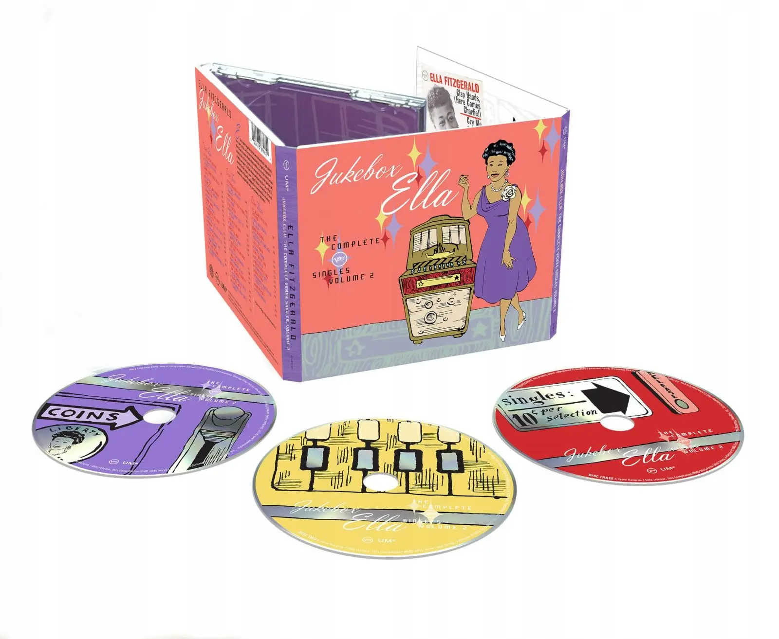 Jukebox Ella - Verve Singles 2, CD - Muzyka