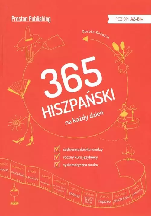 365. Hiszpański na każdy dzień. Poziom A2-B1+ - Książki