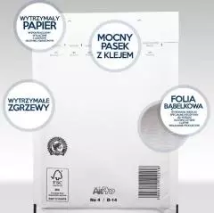 Koperty Airpro 19/I białe (10szt) - Książki
