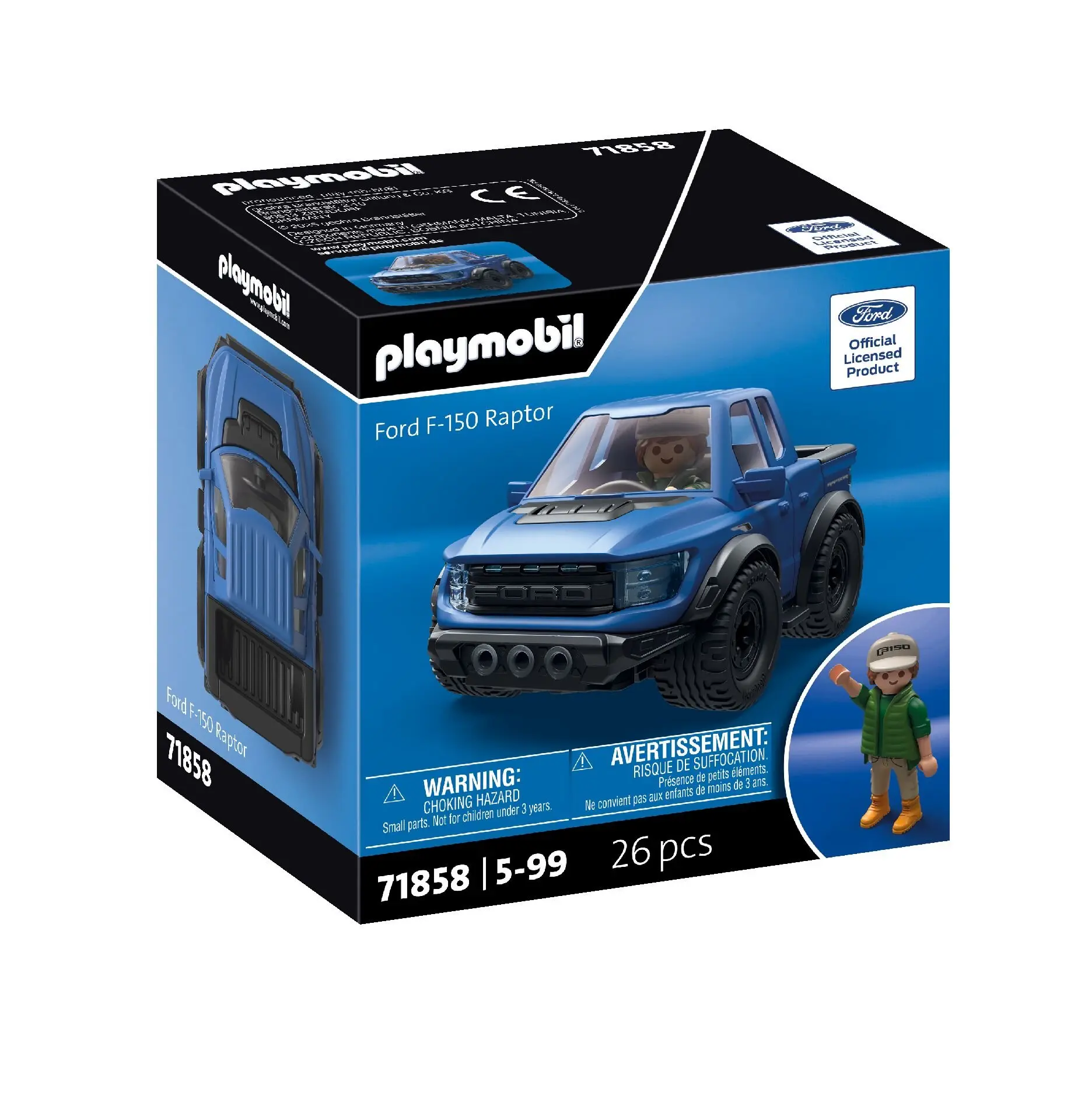 Playmobil Ford F-150 Raptor 71858 - Zabawki