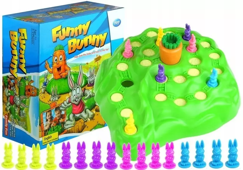 Gra rodzinna króliki Funny Bunny - Gry