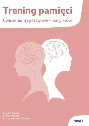 Trening pamięci. Ćwiczenia trzyetapowe pary słów - Książki
