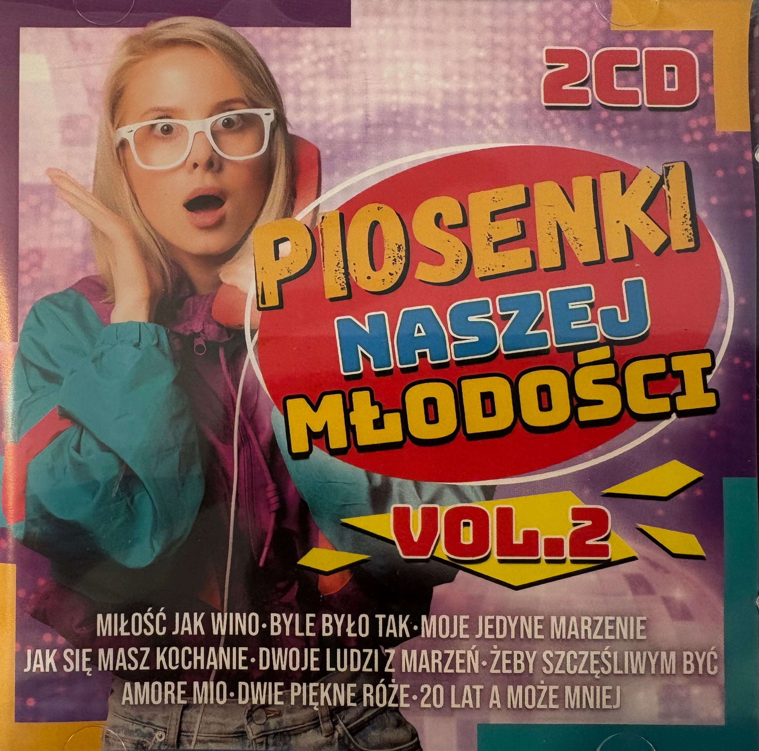 Piosenki naszej młodości vol.2, CD - Muzyka