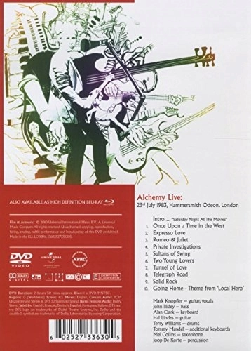 Alchemy - Dire Straits Live, DVD - Muzyka