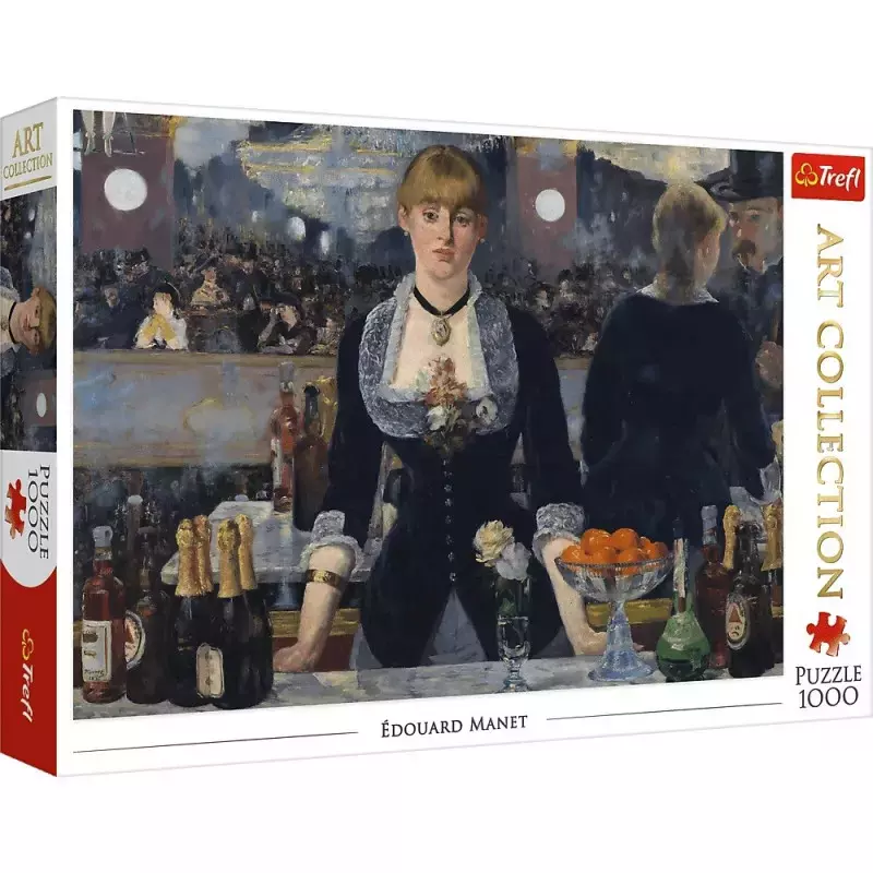 Puzzle 1000 elementów Bar w Folies-Bergere Manet Art Collection - Puzzle