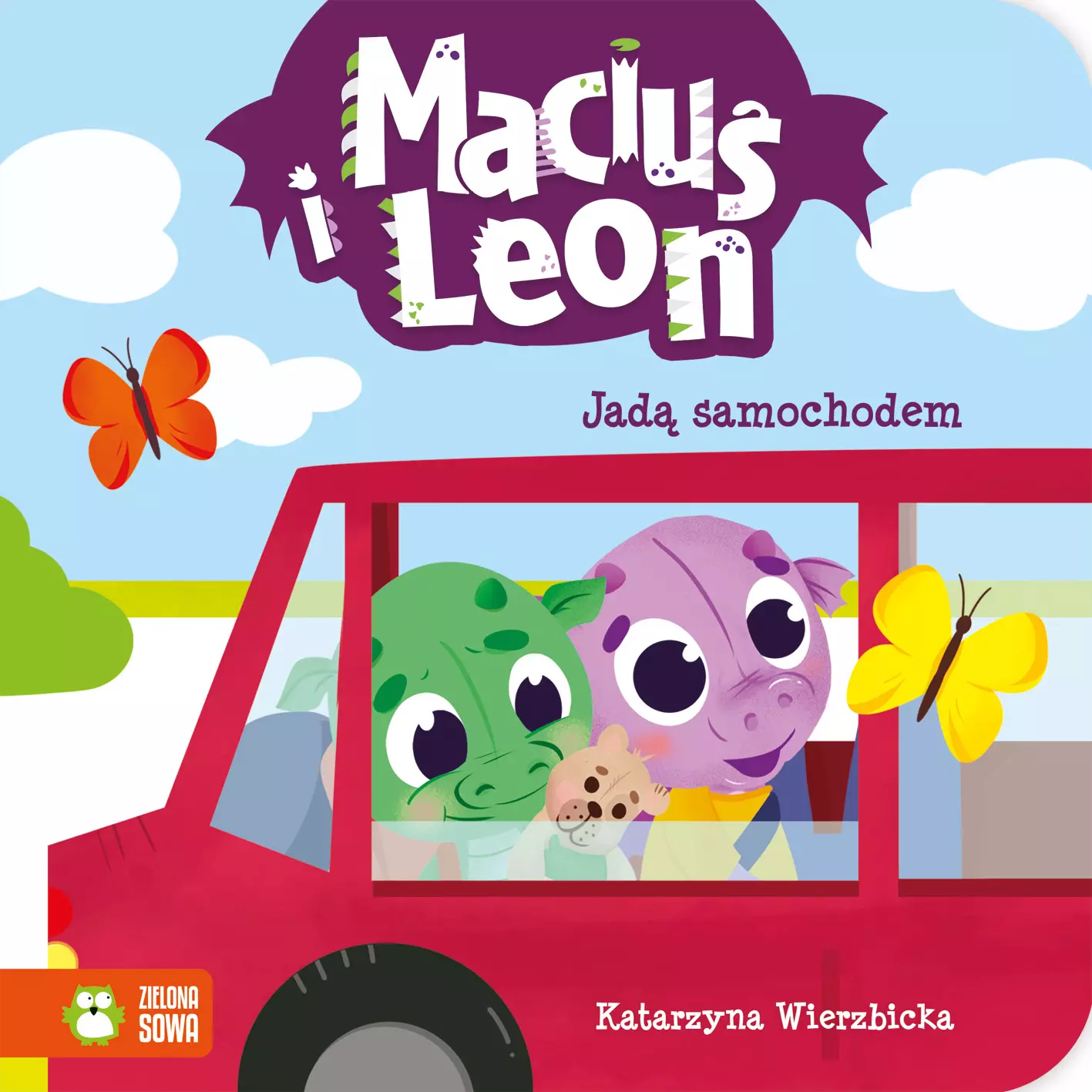 Maciuś i Leon jadą samochodem - Książki