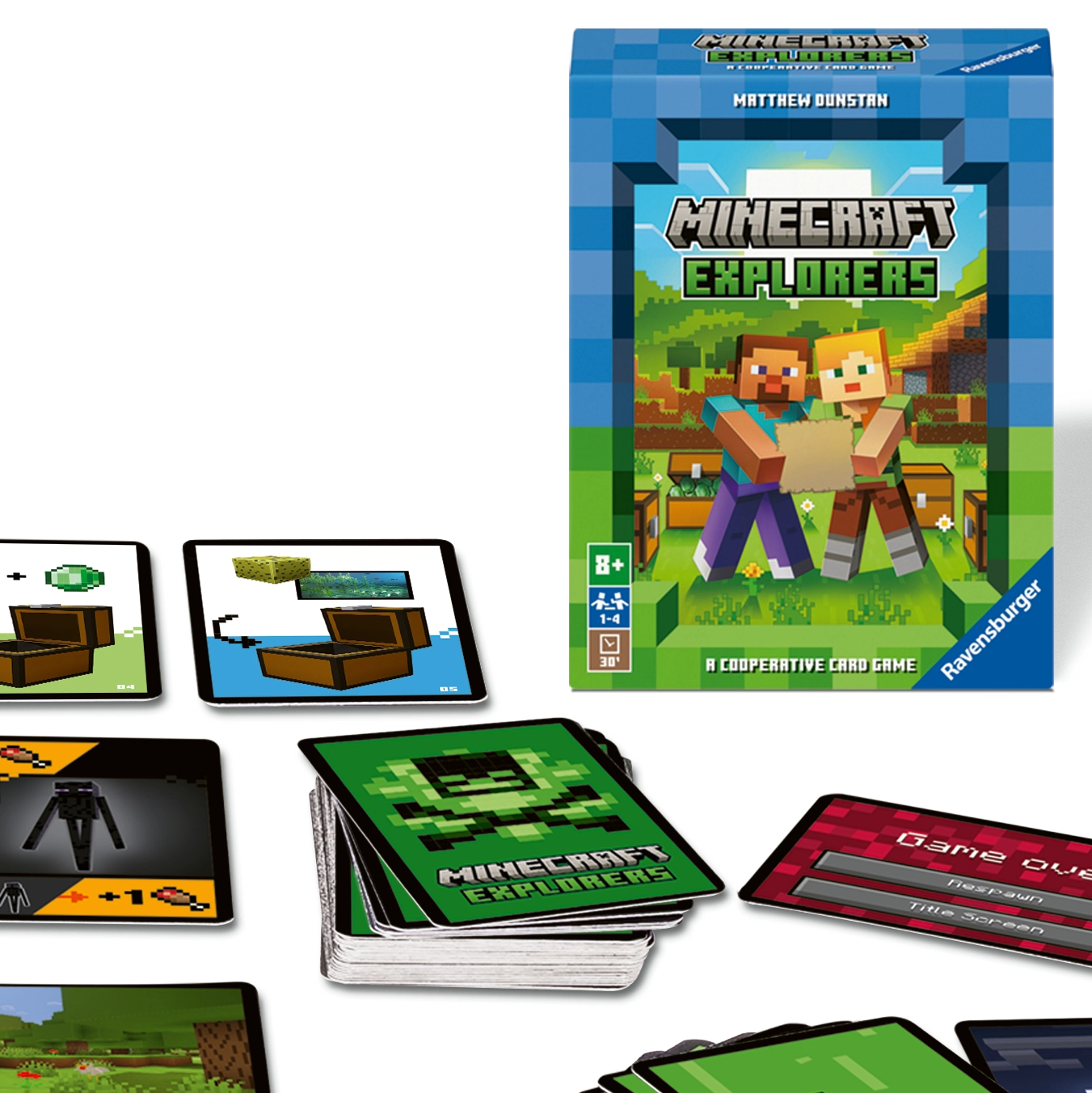 Minecraft. Explorers. Gra karciana - Gry