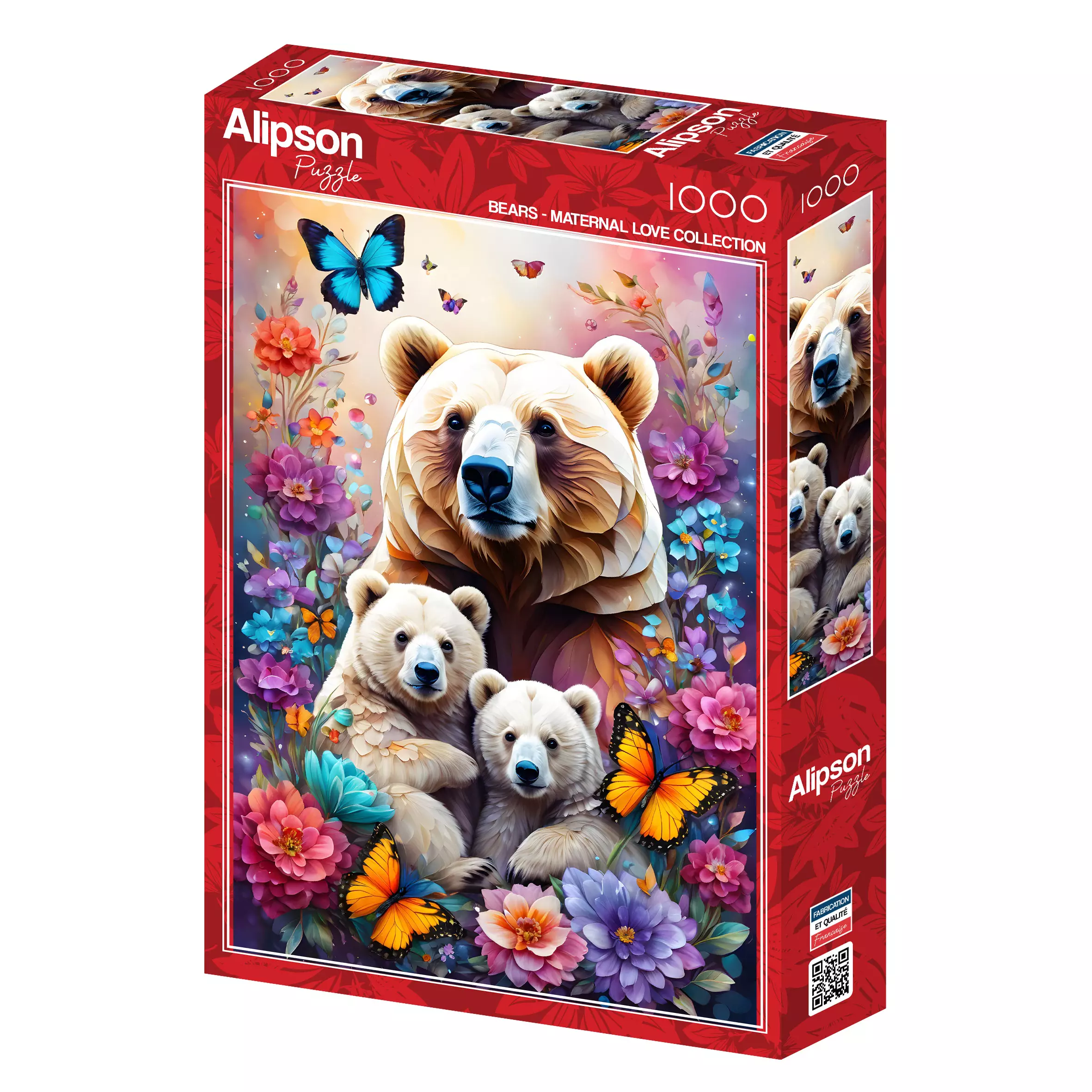 Puzzle 1000 elementów. Matczyna miłość. Misie - Puzzle