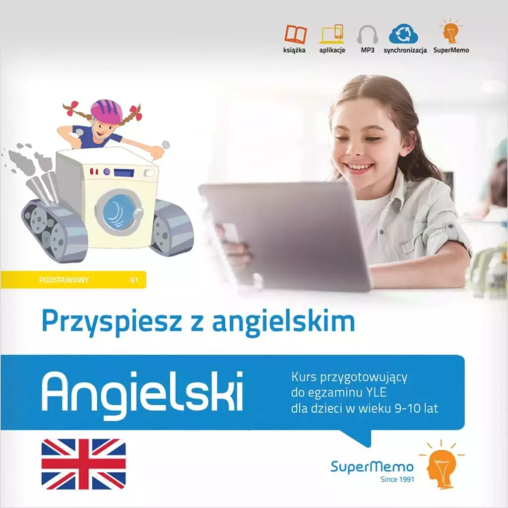 Przyspiesz z angielskim. Kurs przygotowujący do egzaminu YLE dla dzieci w wieku 9-10 lat - Książki
