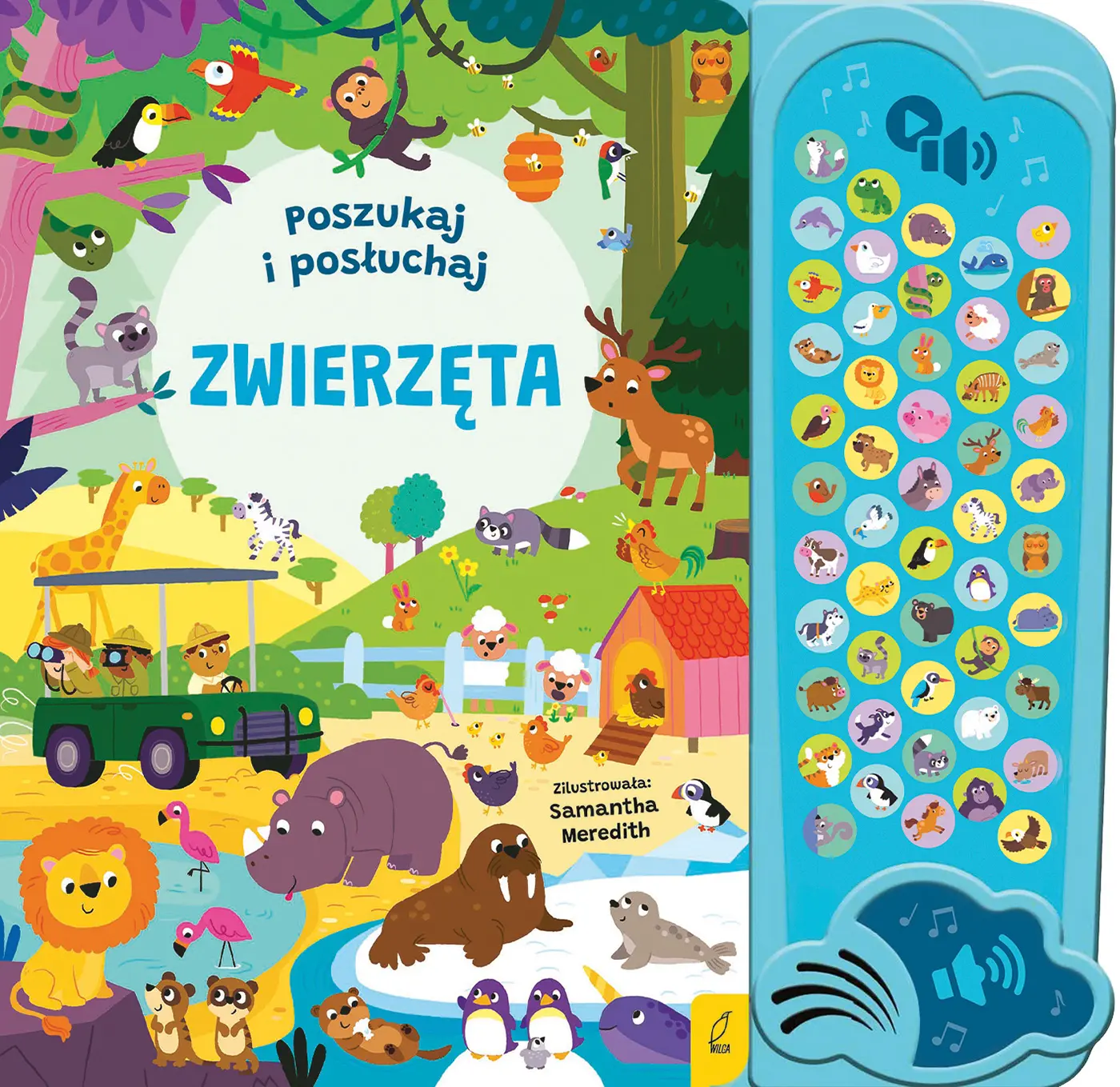 Poszukaj i posłuchaj. Zwierzęta - Książki