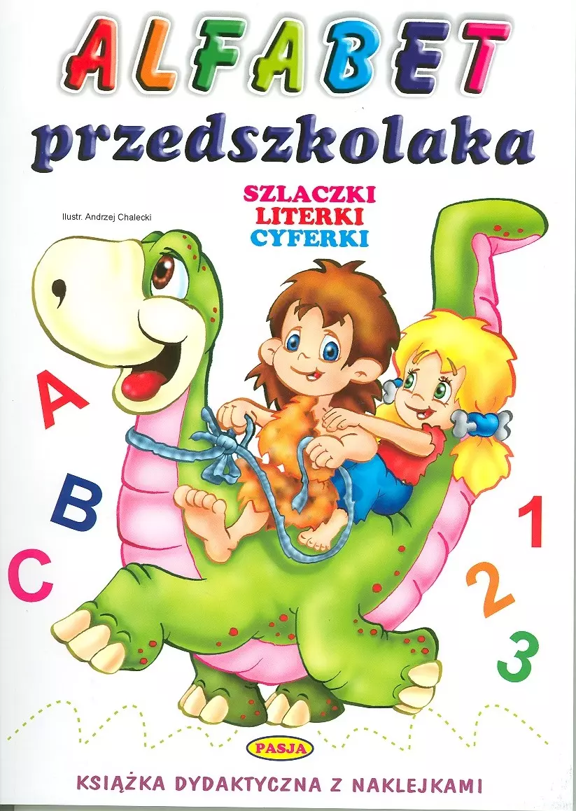 Alfabet Przedszkolaka. Szlaczki. Literki. Cyferki - Książki