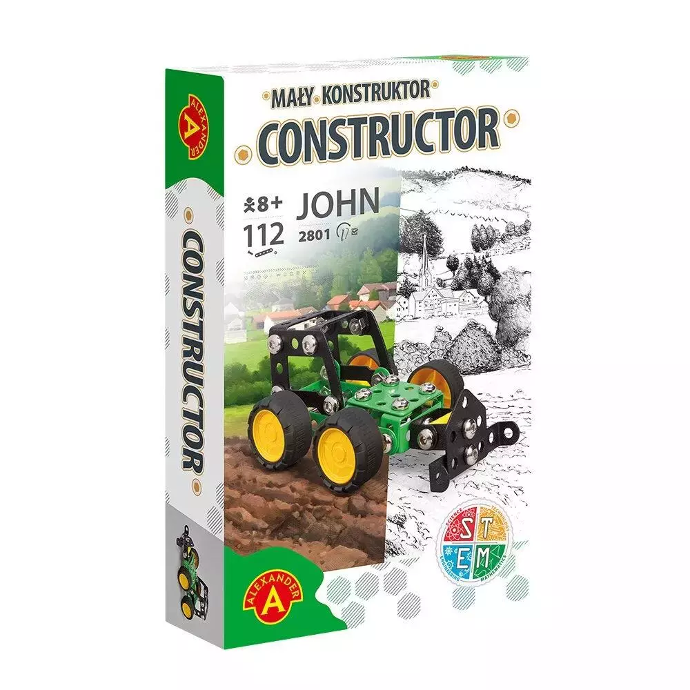 Mały Konstruktor - John ALEX - Zabawki