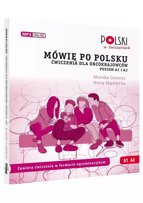 Mówię po polsku. Ćwiczenia dla obcokrajowców. Poziom A1 i A2 - Książki