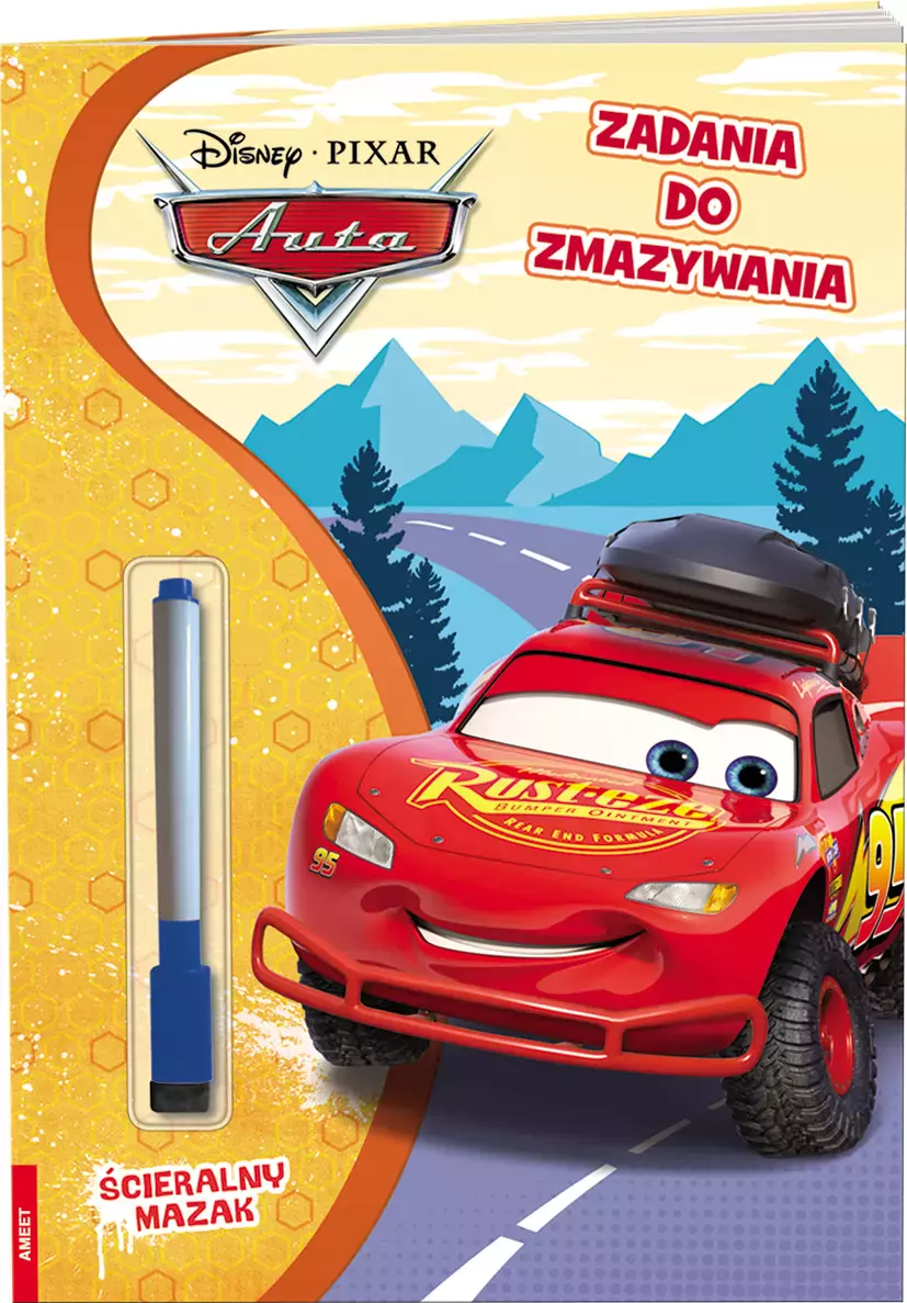 Auta. Zadania do zmazywania - Książki