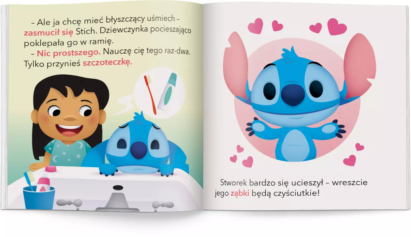 Disney Maluch. Moje pierwsze opowiastki. Stich myje ząbki - Książki