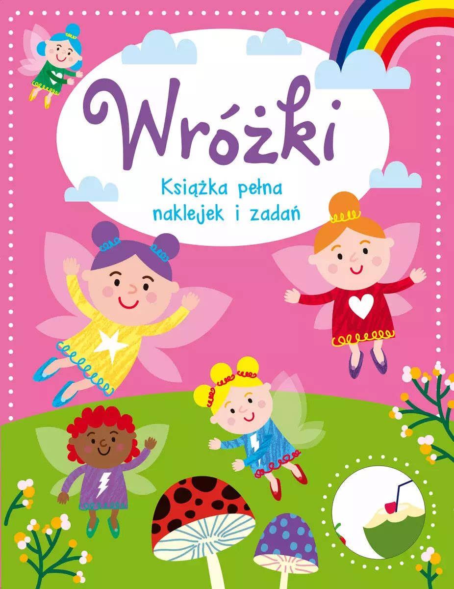 Wróżki. Książka pełna naklejek i zadań - Książki