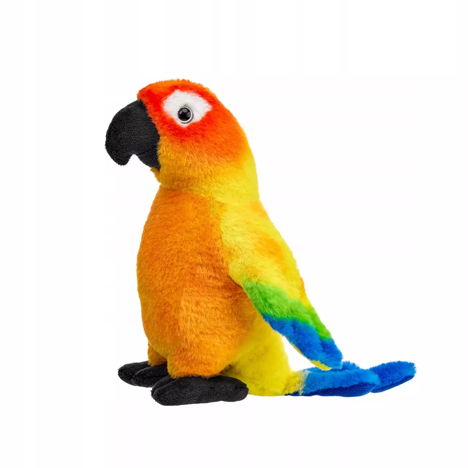Pluszowa Papuga Konura Słoneczna 20 cm Zoo Maskotka Ptak - Zabawki