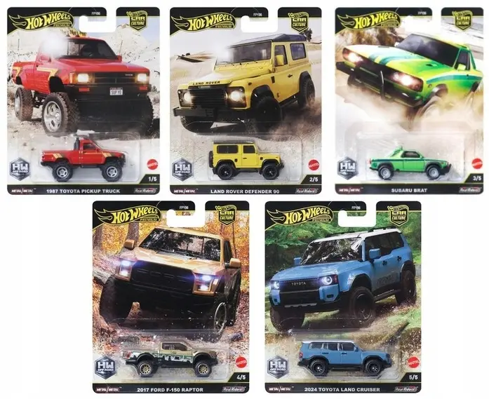 Hot Wheels Premium. FPY8 Samochód - Zabawki