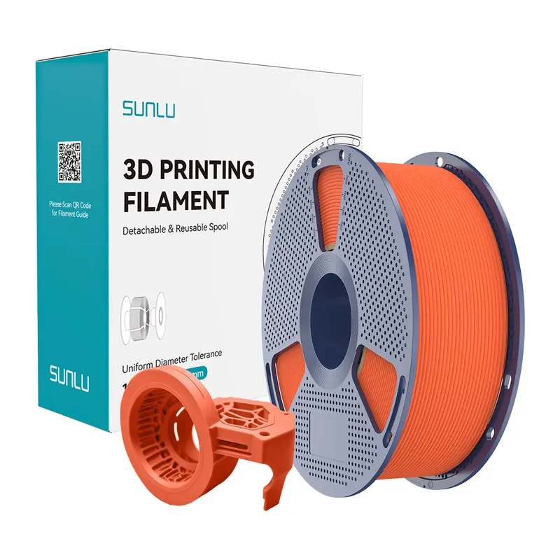 Filament SUNLU PETG High-Speed Matte 1.75mm 1kg (pomarańczowy) - Papiernicze i szkolne