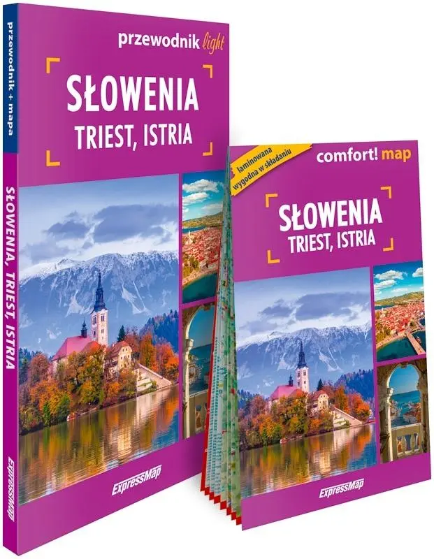 Słowenia, Istria i Triest - Zestaw Przewodnikowy - Książki