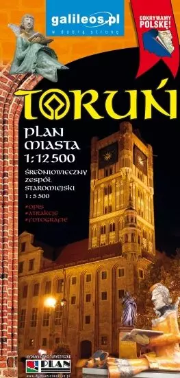 Toruń. Plan miasta, 1:12 500 - Książki