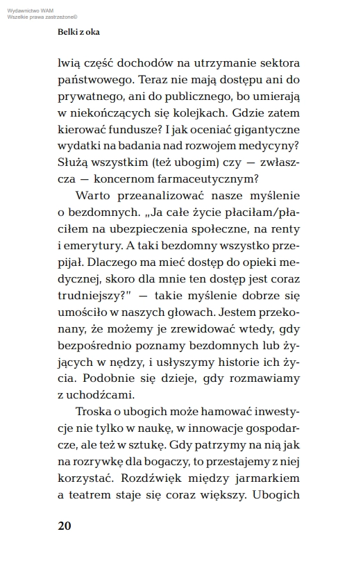 Belki z oka czyli nietypowy rachunek sumienia - Książki