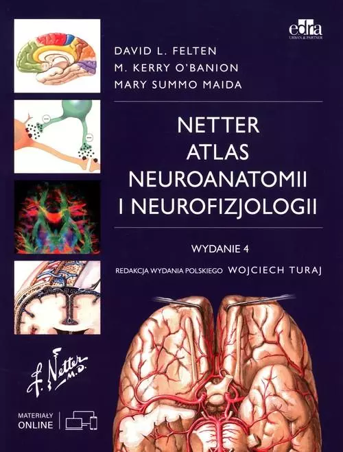 Atlas neuroanatomii i neurofizjologii Nettera - Książki