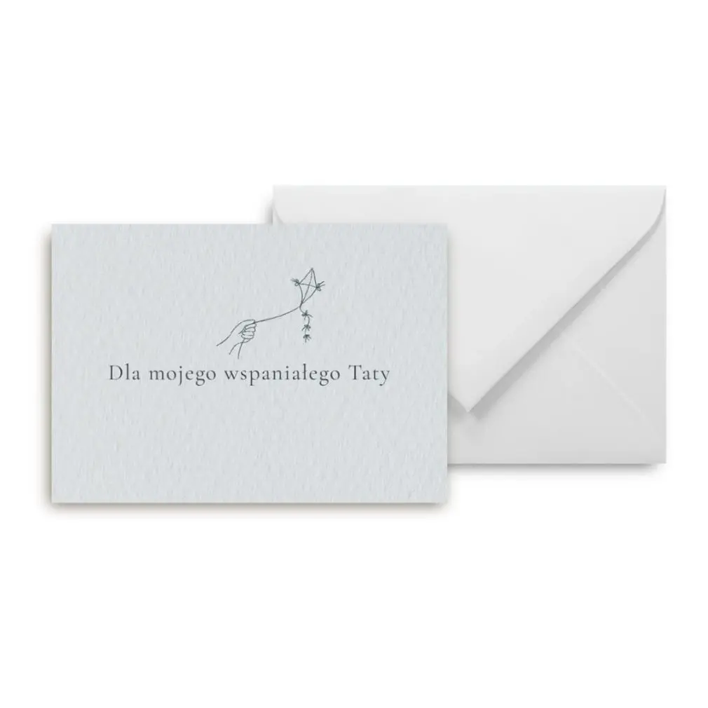 Mini kartka Dla mojego wspaniałego Taty - Papiernicze i szkolne