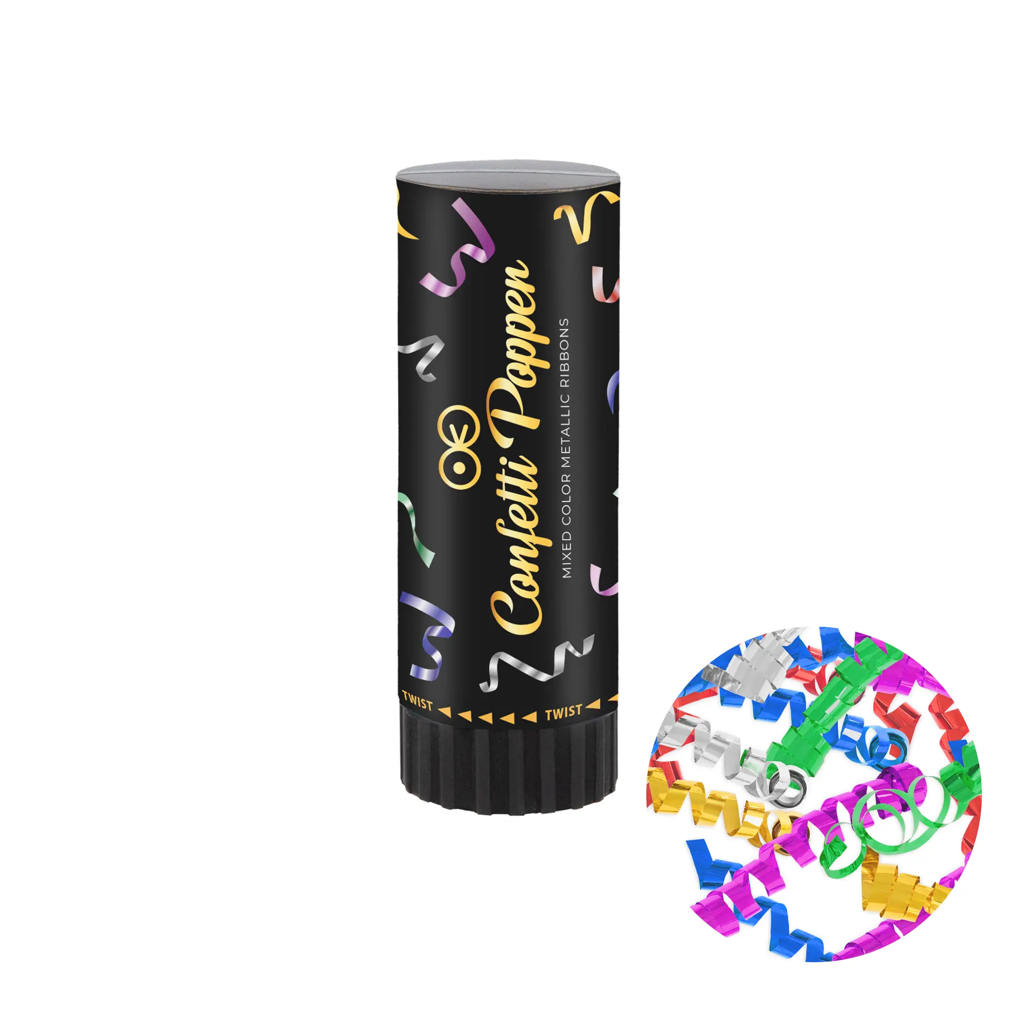 Konfetti mini kolorowe długie świderki - Impreza