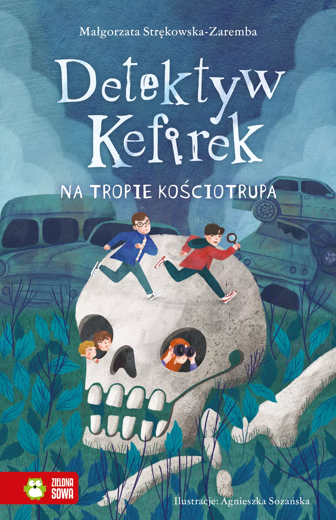 Detektyw Kefirek na tropie kościotrupa - Książki