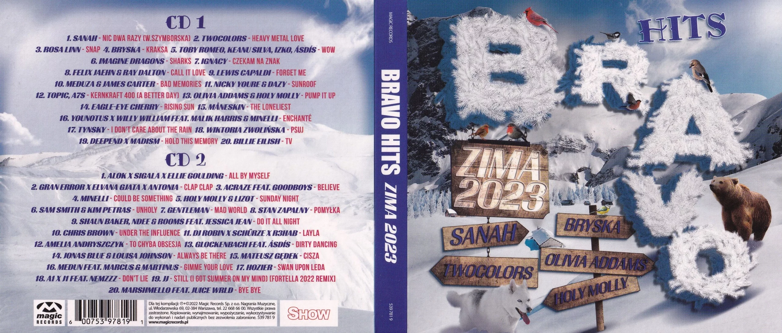Bravo Hits Zima 2023 - Muzyka