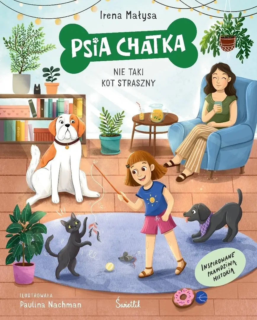 Psia Chatka T.3 Nie taki kot straszny - Książki