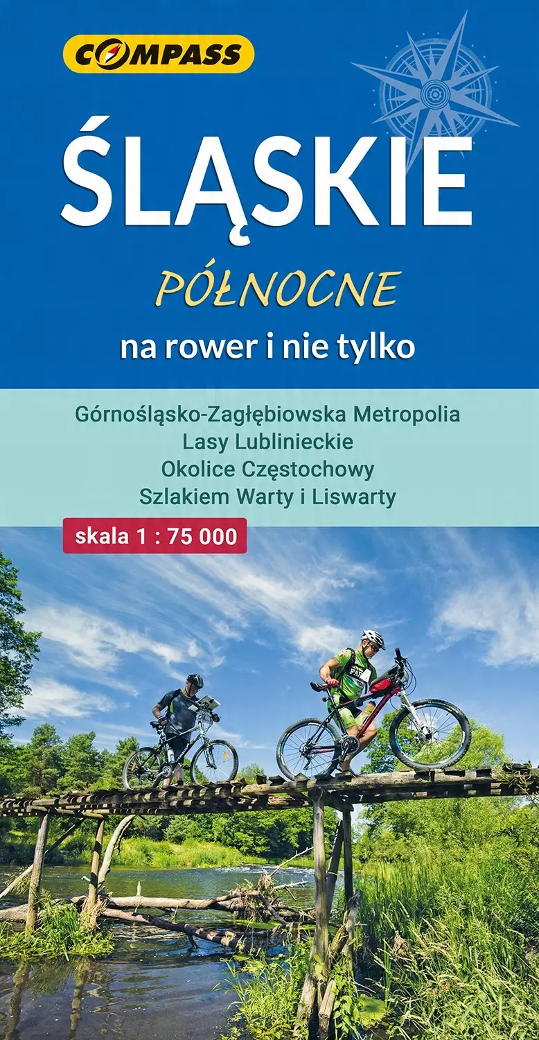 ŚLĄSKIE PÓŁNOCNE mapa turystyczna 1:75 000 - Książki