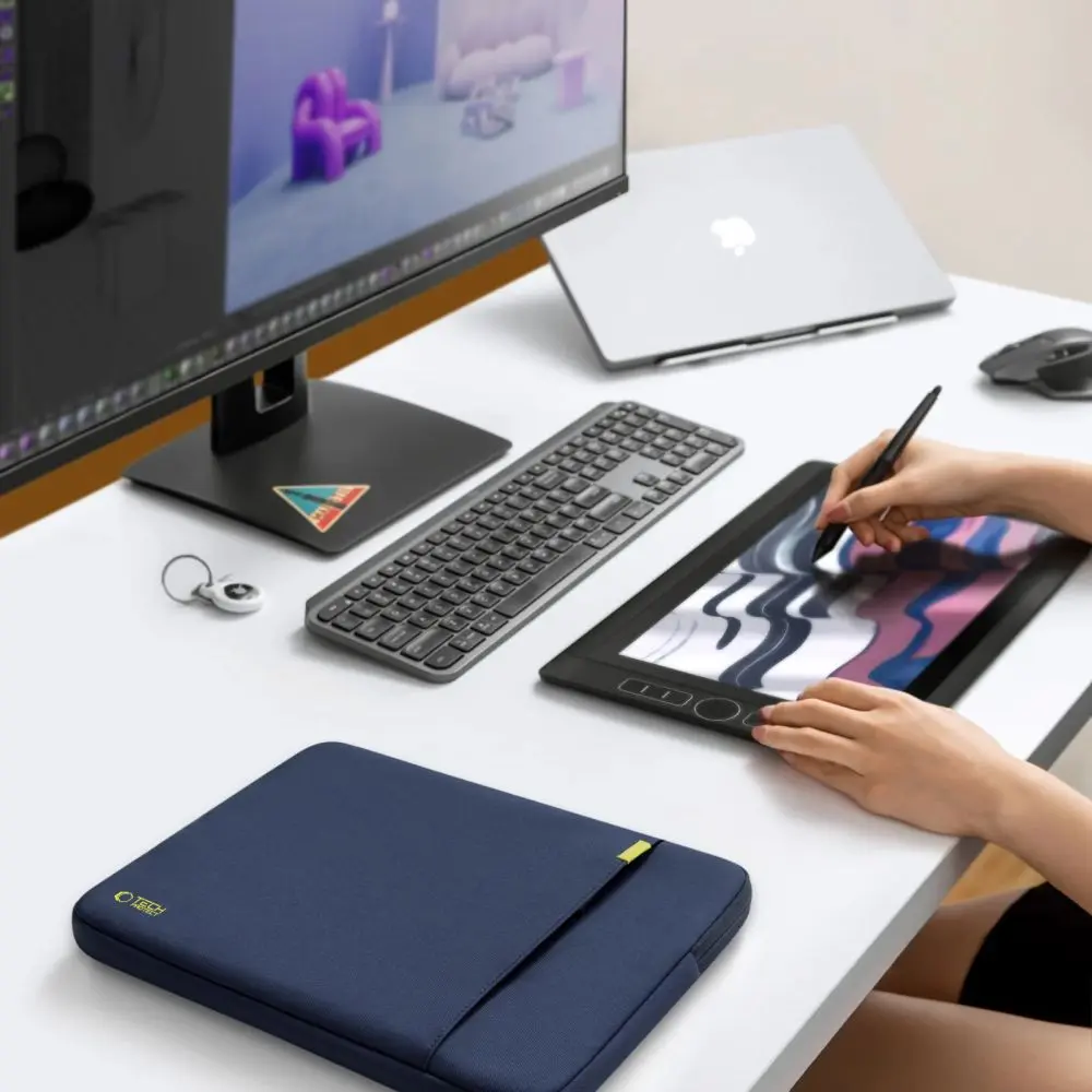 Tech-Protect Defender Laptop 13-14 Navy Blue - Elektronika i akcesoria