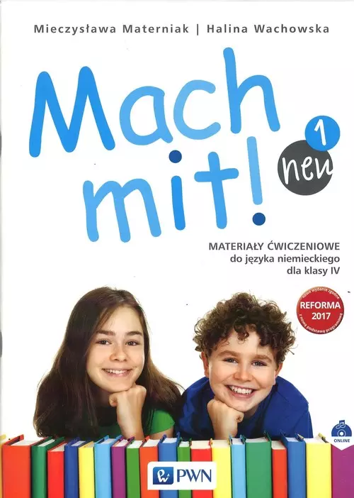 Mach mit! neu 1. Język niemiecki. Klasa 4. Materiały ćwiczeniowe - Książki