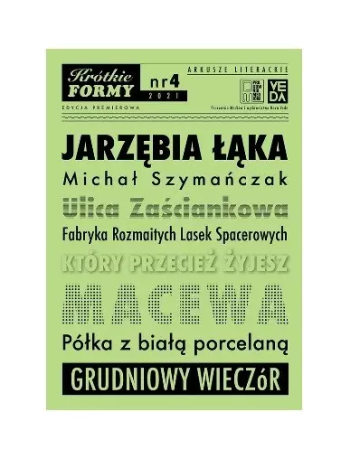 Krótkie Formy 4. Jarzębia Łąka - Książki