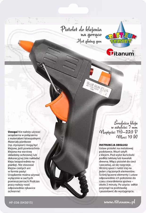 Pistolet do kleju na gorąco - Papiernicze i szkolne
