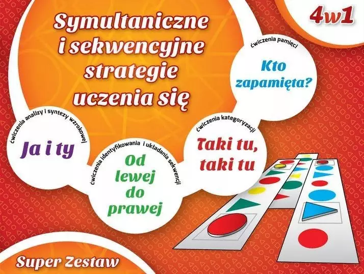 Super zestaw 4w1 Symult. i sekwen. strategie ucz. - Książki