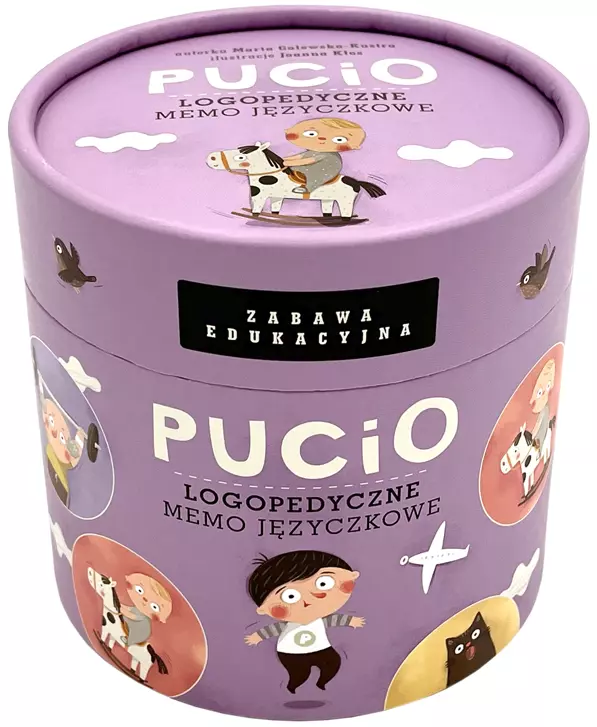 Pucio. Logopedyczne memo języczkowe - Gry