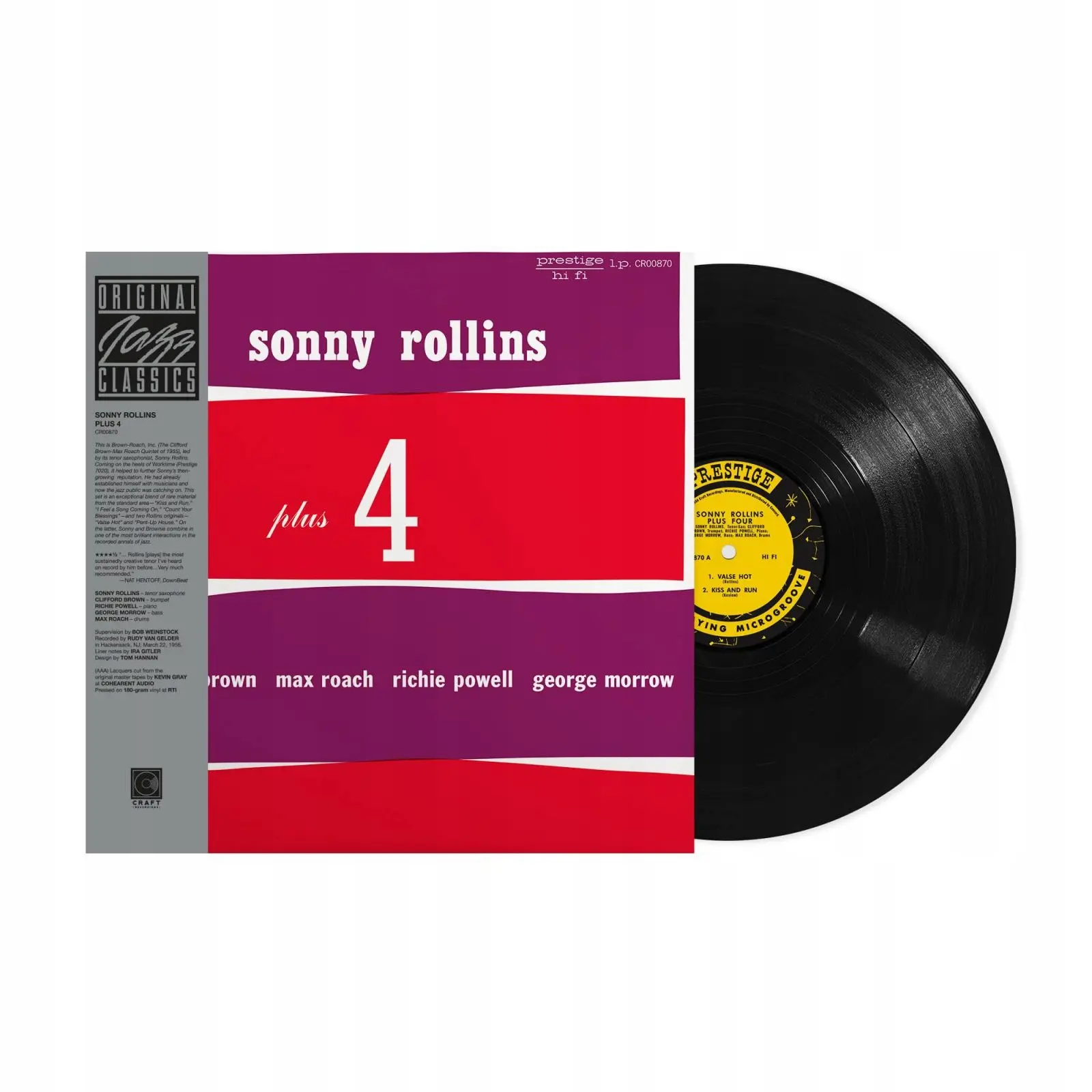 Plus 4, Winyl - Muzyka