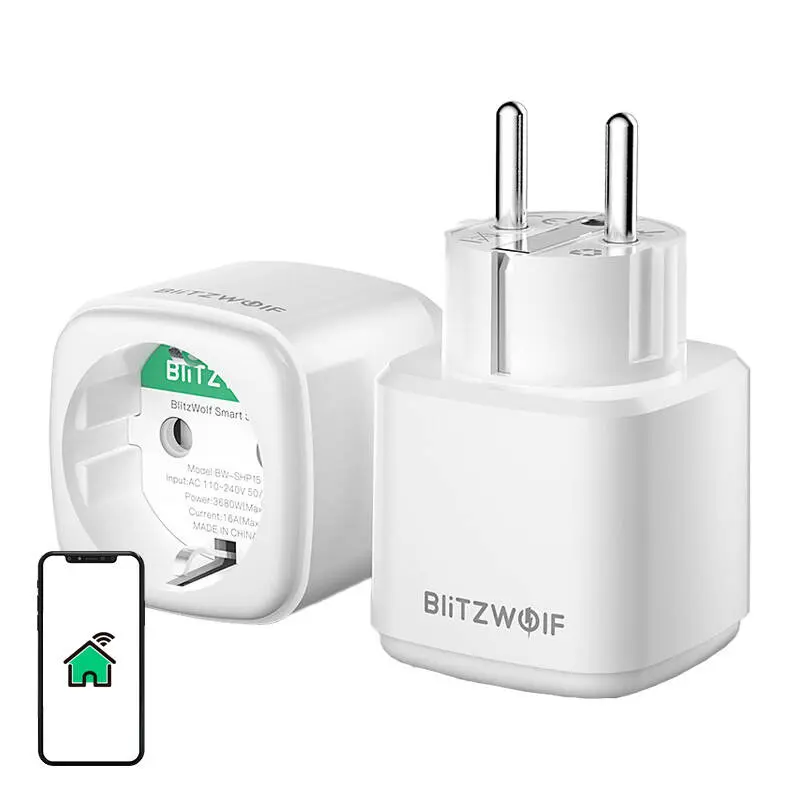 Gniazdko inteligentne BLITZWOLF SHP15 ZigBee 3680W - Elektronika i akcesoria